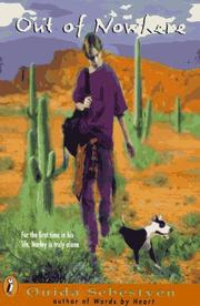 Front cover of Out of Nowhere by Ouida Sebestyen