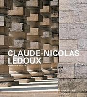 Cover of Claude-Nicolas Ledoux by Anthony Vidler