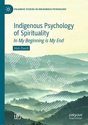 Front cover of Indigenous Psychology of Spirituality by Alvin Dueck