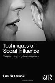 Front cover of Techniques of Social Influence by Dariusz Dolinski