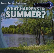 Cover of What happens in summer? by Alex Appleby