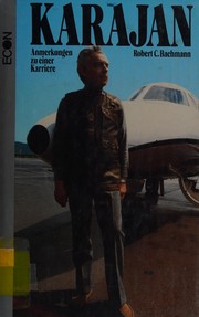 Cover of Karajan by Robert C. Bachmann