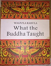 Cover of What Buddha Taught by Walpola Rahula