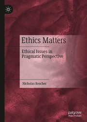Cover of Ethics Matters by Nicholas Rescher