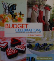 Cover of Budget celebrations by Wolson, Shelley