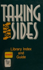Cover of Taking sides by Grolier Educational Corporation