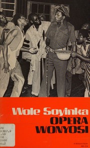 Front cover of Opera wonyosi by Wole Soyinka