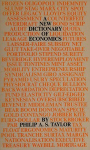 Front cover of A new dictionary of economics by Philip A. S Taylor
