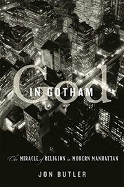 Cover of God in Gotham by Jon Butler