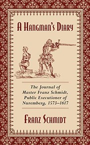 Cover of A hangman's diary by Franz Schmidt