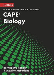 Front cover of Collins CAPE Biology  CAPE Biology Multiple Choice Practice by Bernadette Ranglin