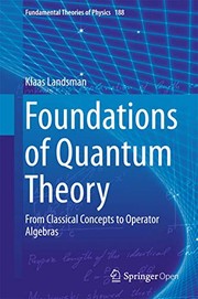 Front cover of Foundations of Quantum Theory by Klaas Landsman