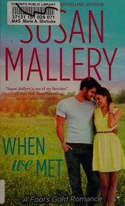 Cover of When We Met by Susan Mallery