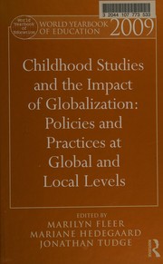 Cover of World yearbook of education 2009 by Marilyn Fleer