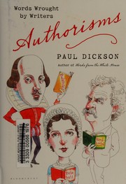 Cover of Authorisms by Paul Dickson