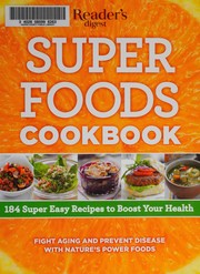 Front cover of Super foods cookbook by Reader's Digest Association