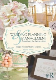 Cover of Wedding Planning and Management by Maggie Daniels