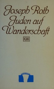 Cover of Juden auf Wanderschaft by Joseph Roth