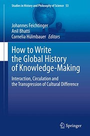 Cover of How to Write the Global History of Knowledge-Making by Johannes Feichtinger