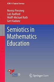Front cover of Semiotics in Mathematics Education by Norma Presmeg