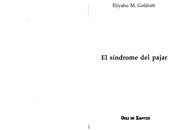 Cover of El Sindrome del Pajar by Eliyahu M. Goldratt