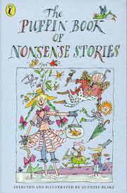 Front cover of Puffin Bk of Nonsense Stories by Quentin Blake