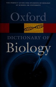 Cover of A dictionary of biology by Oxford University Press