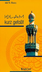Front cover of Islam kurz gefaßt by Théodore Khoury