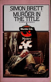 Cover of Murder in the title by Simon Brett