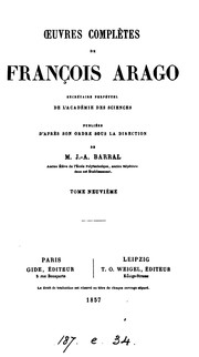 Cover of Œuvres complètes de François Arago .. by Dominique François Jean Arago