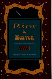 Cover of Riot in Heaven (Vistaar Publications) by Osonye Tess Onwueme
