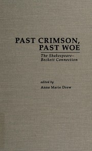 Front cover of Past crimson, past woe by Anne Marie Drew