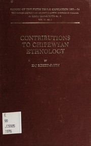 Front cover of Report of the fifth Thule Expedition, 1921-1924 by Thule Expedition (5th 1921-1924)