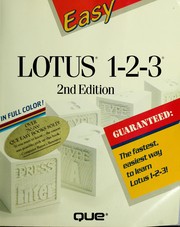 Cover of Easy Lotus 1-2-3 by Shelley O'Hara