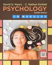 Front cover of Psychology in Modules by David G. Myers