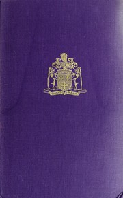 Front cover of An ambassador of peace by D'Abernon, Edgar Vincent (1st viscount 1857-1941)