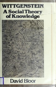 Cover of Wittgenstein by David Bloor