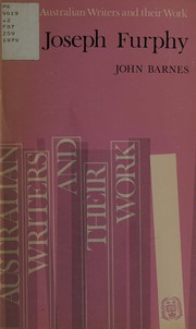 Cover of Joseph Furphy by John Barnes