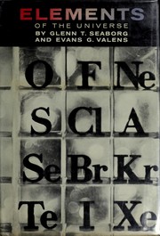 Front cover of Elements of the universe by Glenn Theodore Seaborg
