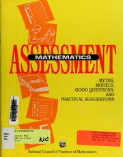 Cover of Mathematics Assessment by Jean Kerr Stenmark
