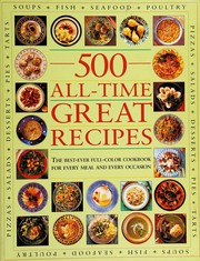 Front cover of 500 All-Time Great Recipes by Hermes House
