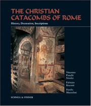 Front cover of The Christian catacombs of Rome by Vincenzo Fiocchi Nicolai