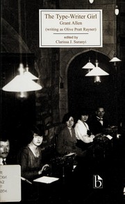 Front cover of The type-writer girl by Grant Allen