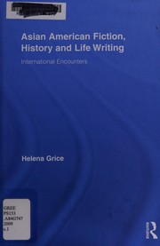 Cover of Asian American Fiction and History by Helena Grice