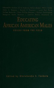 Front cover of Educating African American males by Olatokunbo S. Fashola