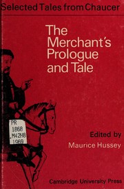 Front cover of The merchant's prologue and talefrom the 'Canterbury tales by Geoffrey Chaucer