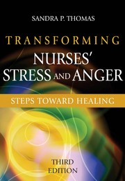 Cover of Transforming nurses' stress and anger by Sandra P. Thomas