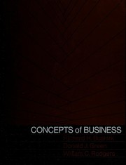 Front cover of Concepts of business by Richard H. Buskirk