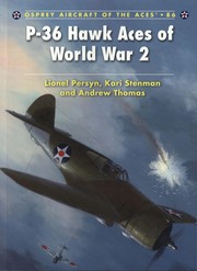 Front cover of P-36 Hawk aces of World War 2 by Lionel Persyn
