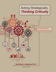 Cover of Acting Strategically, Thinking Critically by Michael J. Merenda